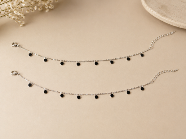 Éclipse Noir Anklet