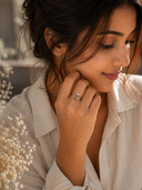 Émeraude Serpent Ring