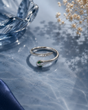 Émeraude Serpent Ring