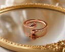 Étreinte Ring- Rose Gold