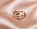 Étreinte Ring- Rose Gold
