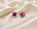 Éclat Rosé Studs