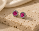 Éclat Rosé Studs