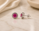 Éclat Rosé Studs