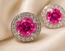 Éclat Rosé Studs