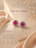 Éclat Rosé Studs