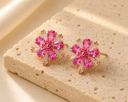 Petalia Studs – Pink