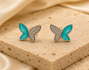 Aurelia Butterfly Studs
