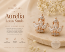 Aurelia Lotus Studs