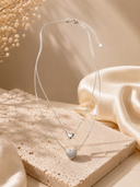 Duet of Hearts Necklace