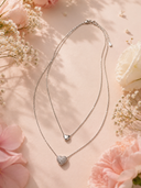 Duet of Hearts Necklace