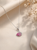 Rosé Swan Necklace