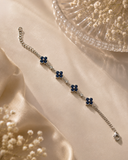 Rosé Fleur Bracelet-Blue