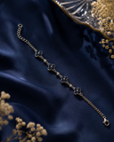 Rosé Fleur Bracelet-Blue