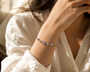 Halo Blossom Bracelet-Pink