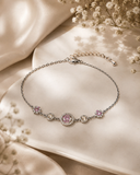 Halo Blossom Bracelet-Pink