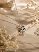 Noir Bow Necklace